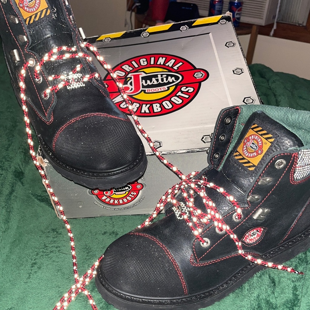 JUSTINS ORIGINAL STEEL TOE WORK-BOOT